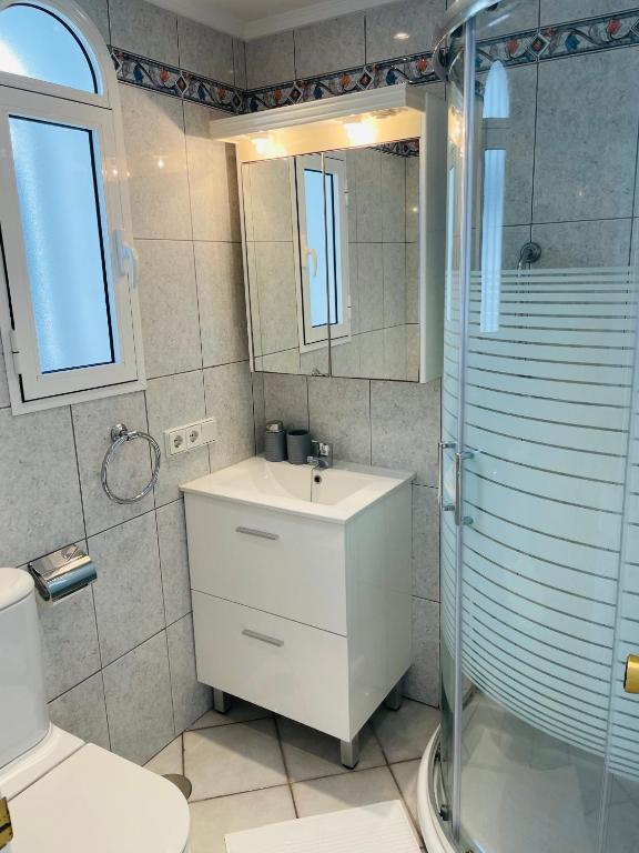 Kúpeľňa v ubytovaní Bungalow Monte Golf
