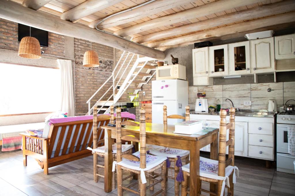 Köök või kööginurk majutusasutuses Casa Cubo