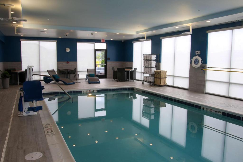 Bazén v ubytování Hampton Inn & Suites Olean, Ny nebo v jeho okolí