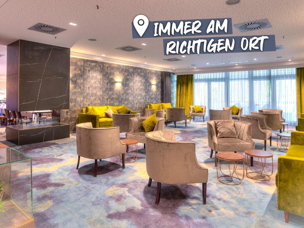 Posezení v ubytování ACHAT Hotel Frankfurt Maintal