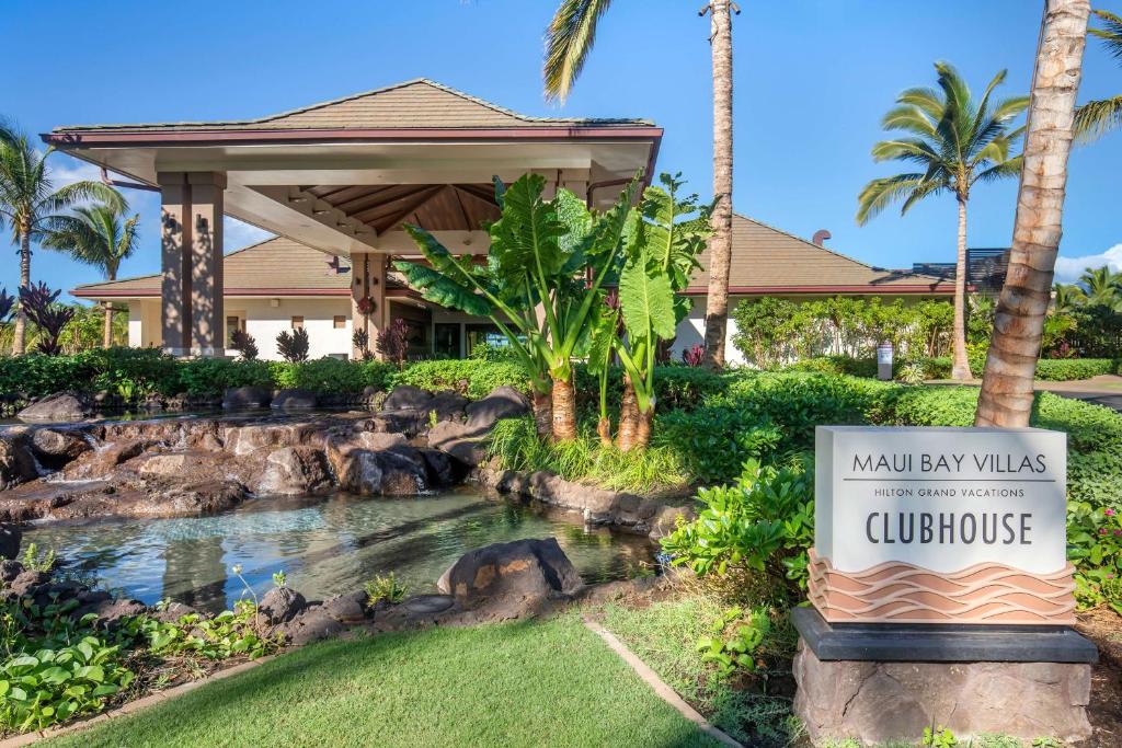 Zahrada ubytování Hilton Grand Vacations Club Maui Bay Villas