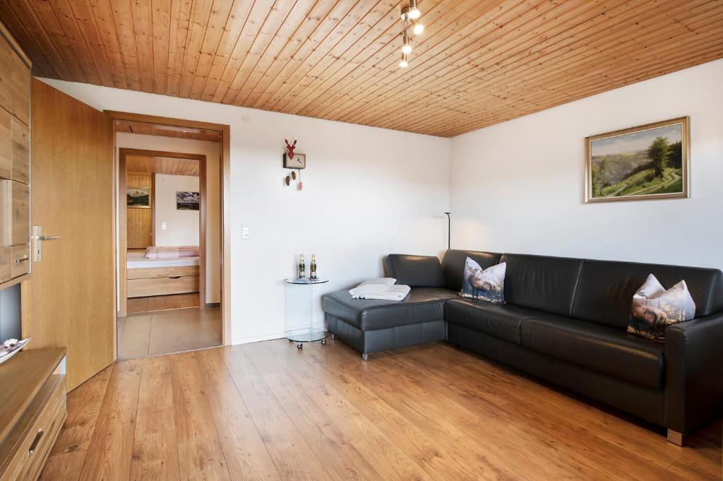 Posezení v ubytování Haus Fritz