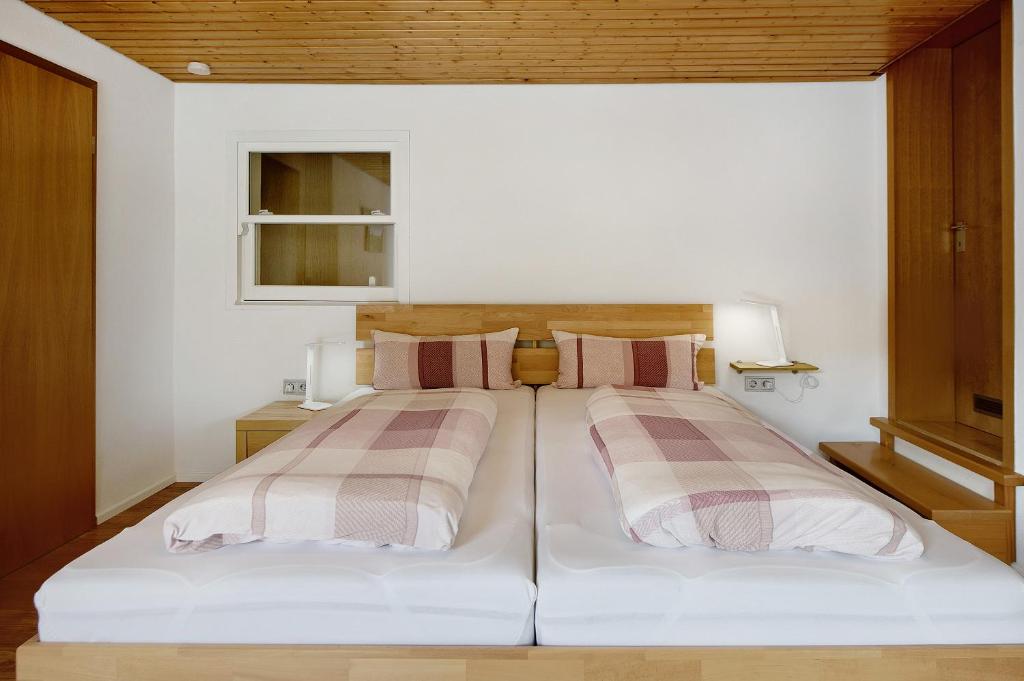 Postel nebo postele na pokoji v ubytování Haus Fritz