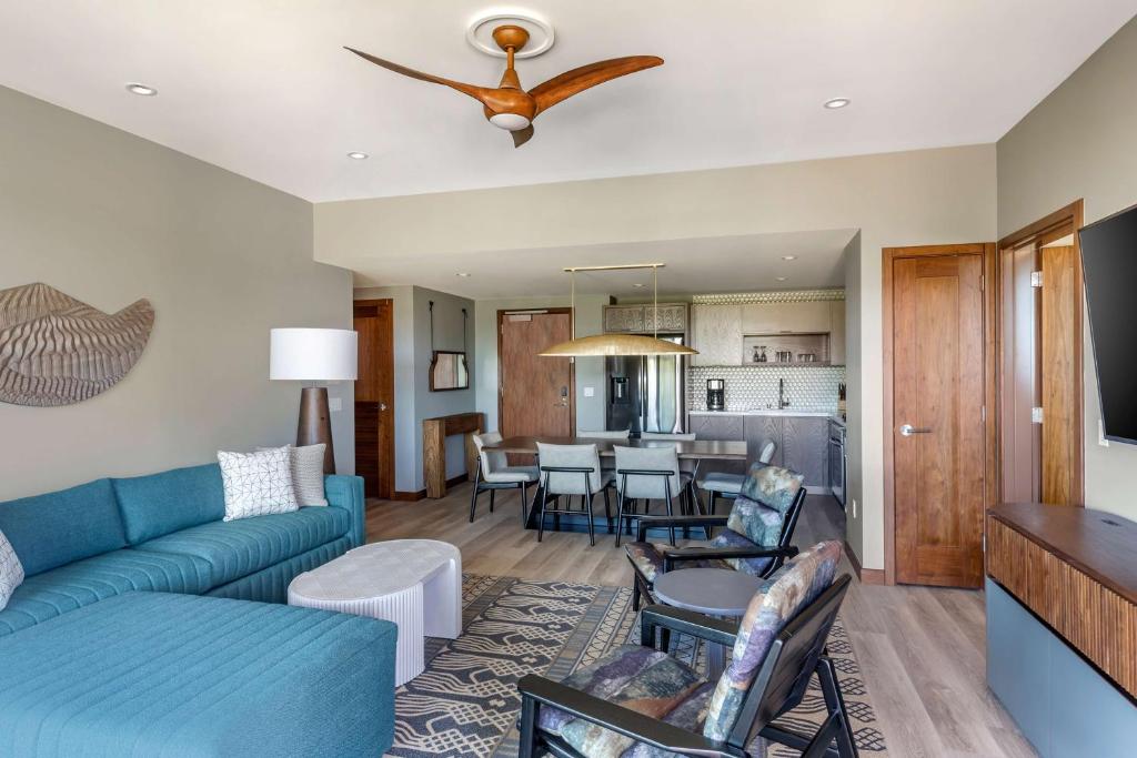 Posezení v ubytování Hilton Grand Vacations Club Maui Bay Villas