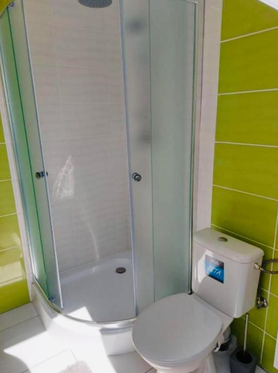 Koupelna v ubytování JÓKAI Apartman