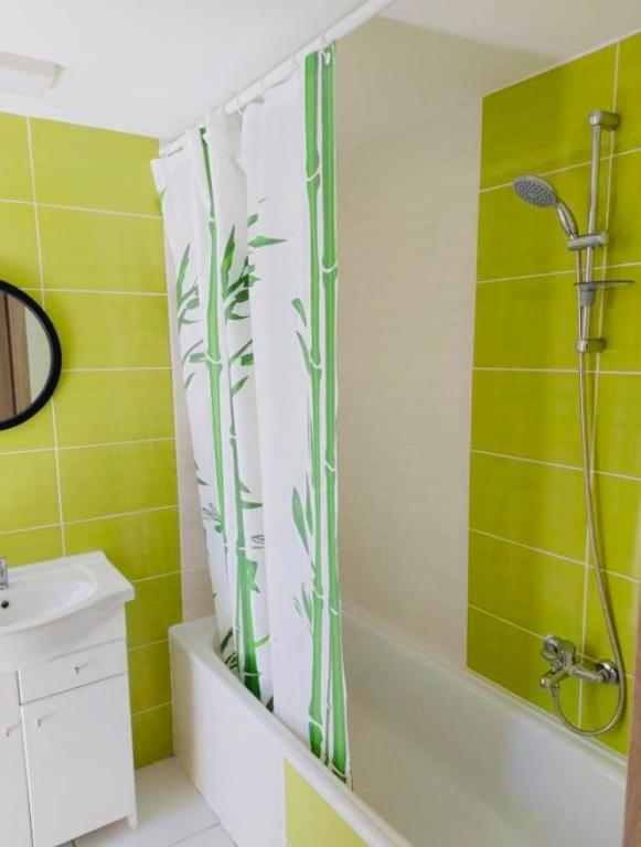 Koupelna v ubytování JÓKAI Apartman