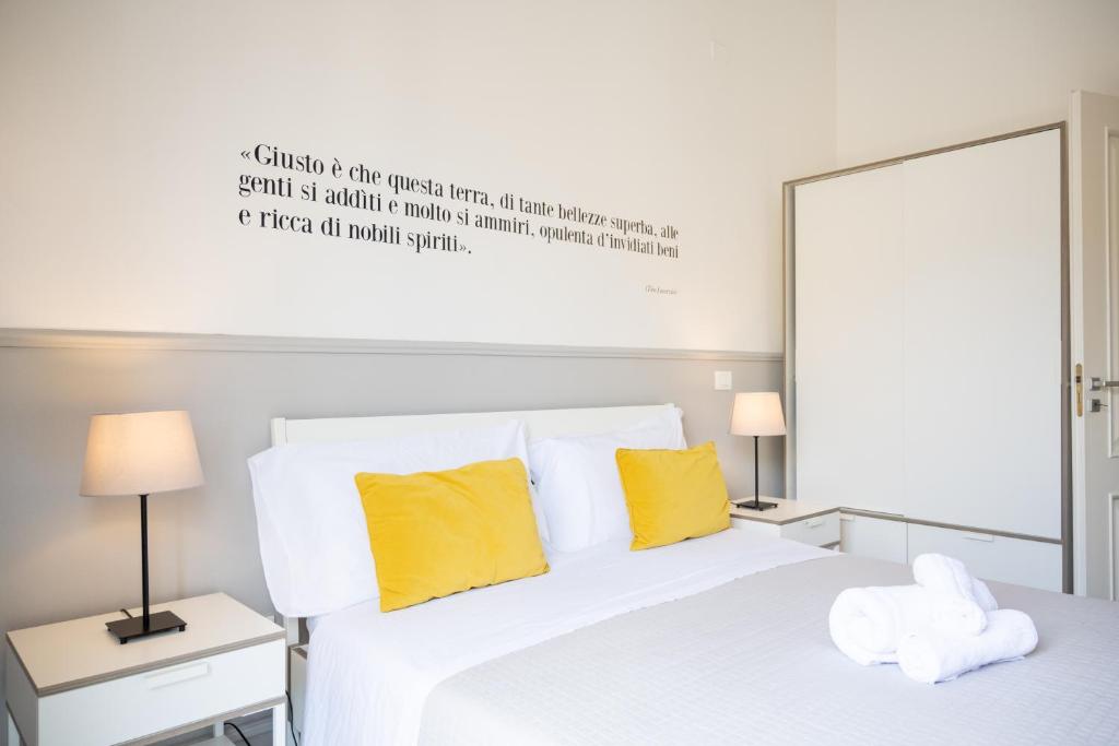 Postel nebo postele na pokoji v ubytování Casa dei Ré