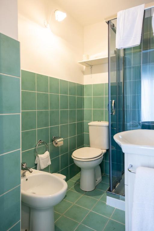 Koupelna v ubytování Casa dei Ré