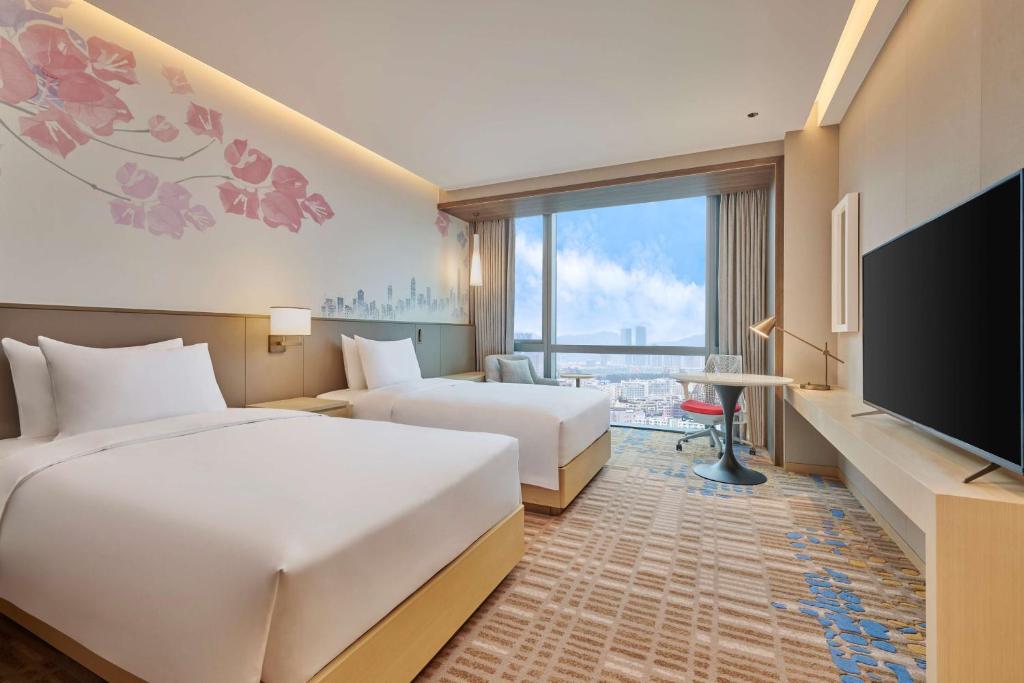 Hilton Garden Inn Shenzhen Guangming - Deluxe Twin Room
