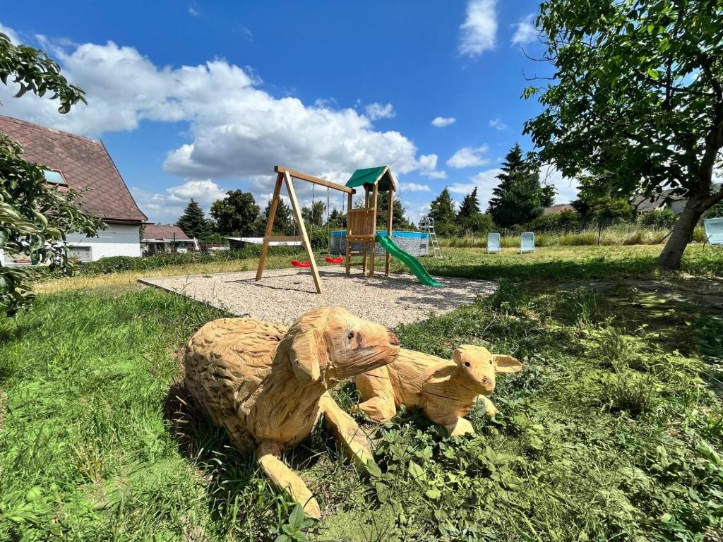 Herní místnost nebo prostor pro děti v ubytování Kutnohorská vyhlídka