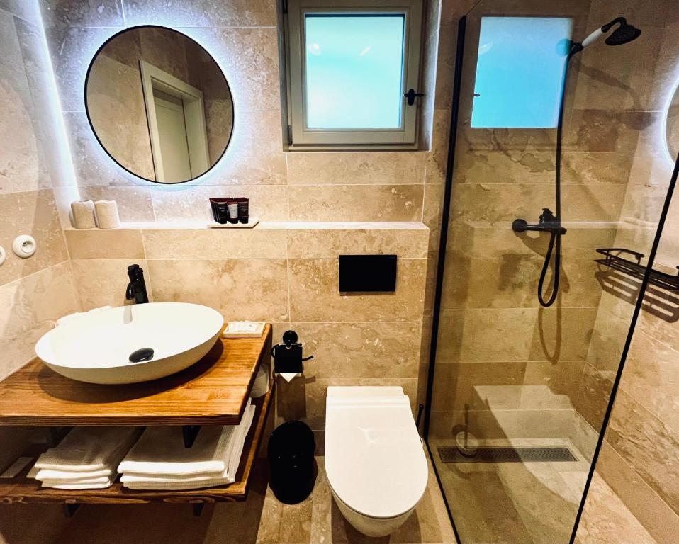 Koupelna v ubytování Apartmány v Beskydech