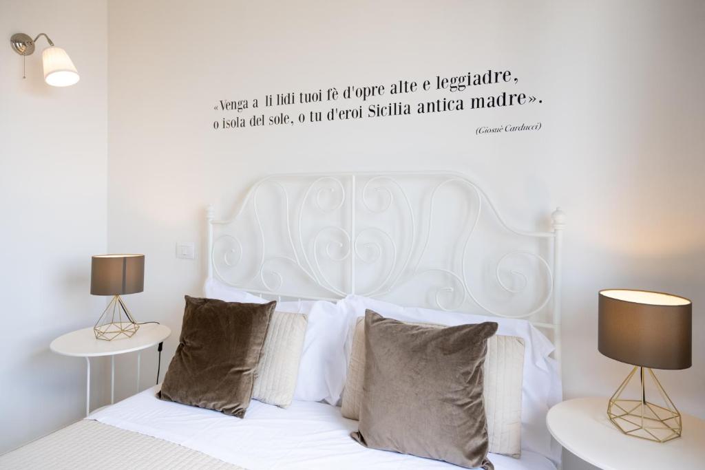 Postel nebo postele na pokoji v ubytování Casa dei Ré