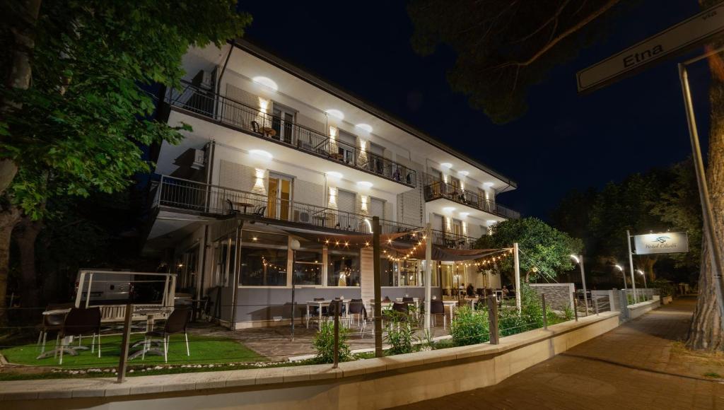 Budova, kde se hotel nachází
