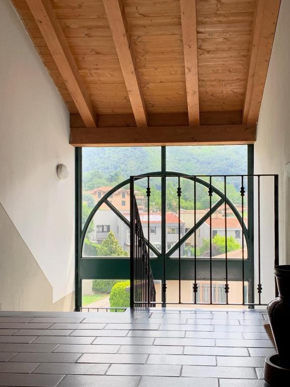 Balkón nebo terasa v ubytování Quadrisfera Apartment