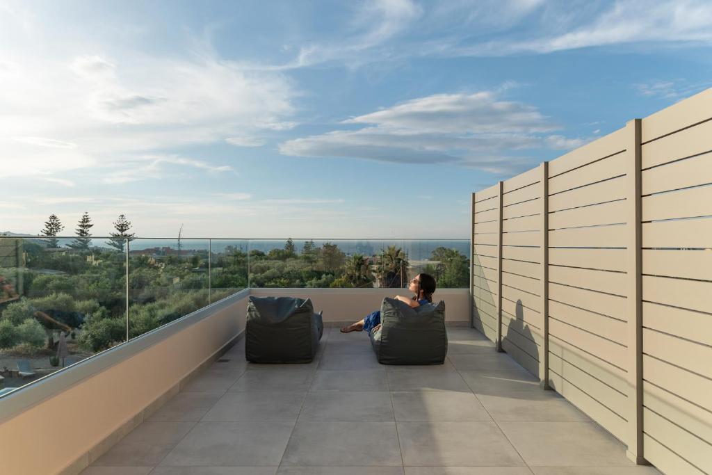 Balkón nebo terasa v ubytování Oliva Verde Residences