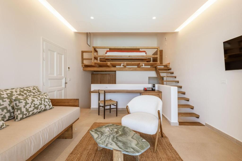 Posezení v ubytování Aya Sofia Suites