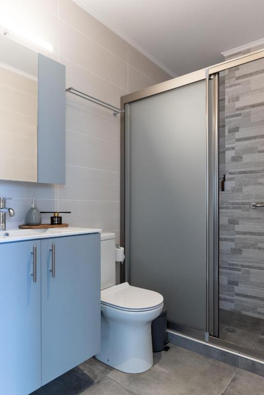 Koupelna v ubytování Oliva Verde Residences