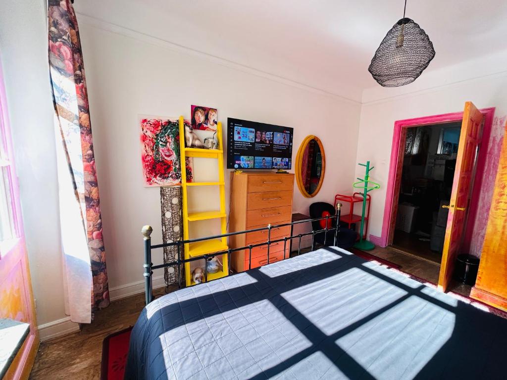 Postel nebo postele na pokoji v ubytování Stella's Home
