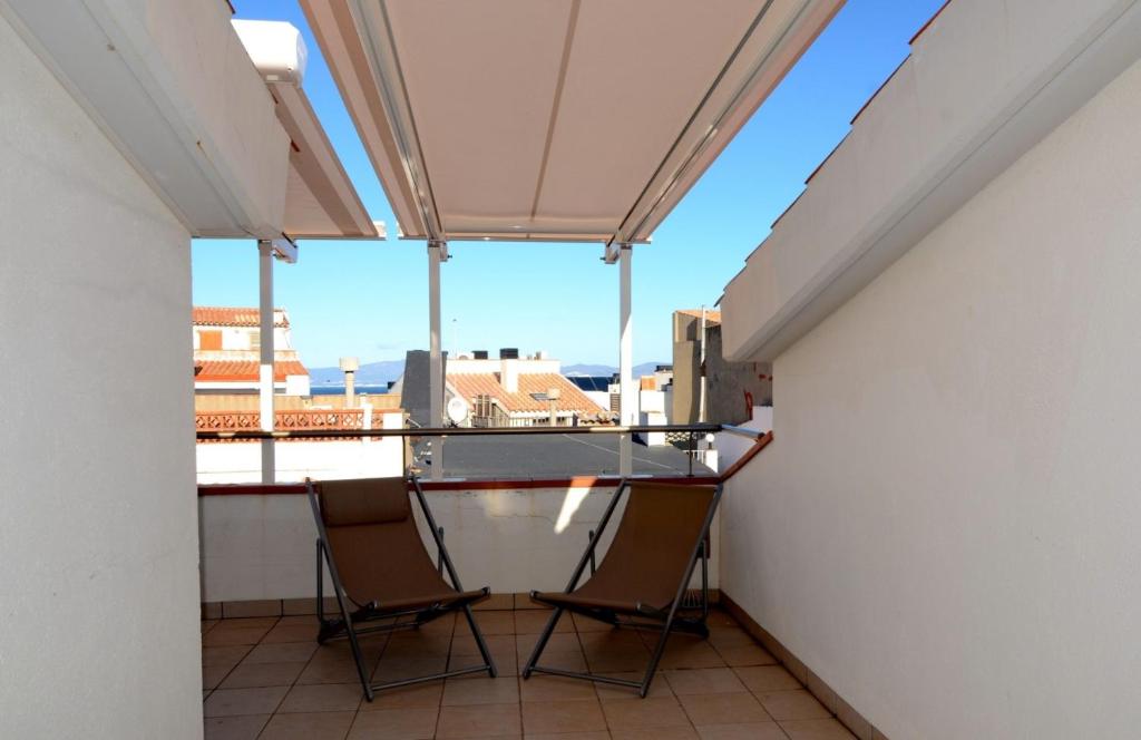 Balkón alebo terasa v ubytovaní Gracia - apartamentos