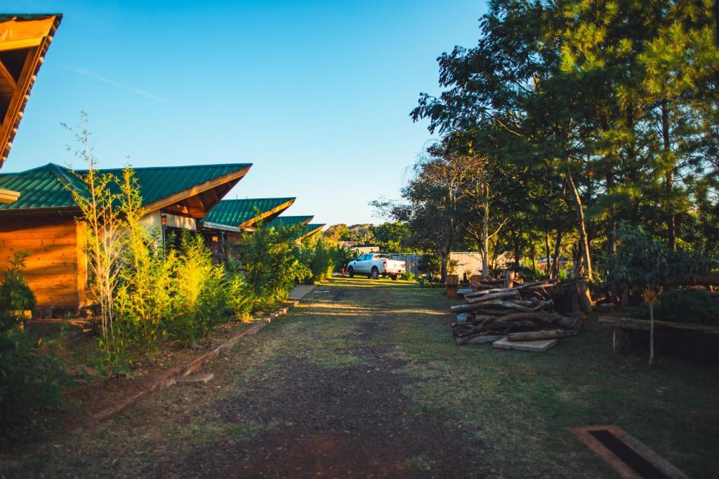 Zahrada ubytování Irová Apart Hotel