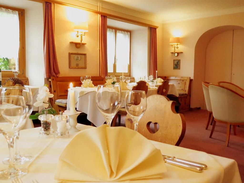 Posezení v ubytování Hotel Schweizerhof Sta Maria