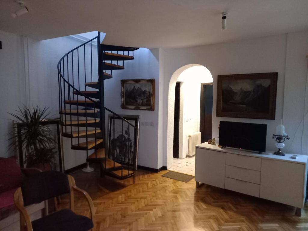 TV o dispositivi per l'intrattenimento presso HeArt of Old Town Guesthouse