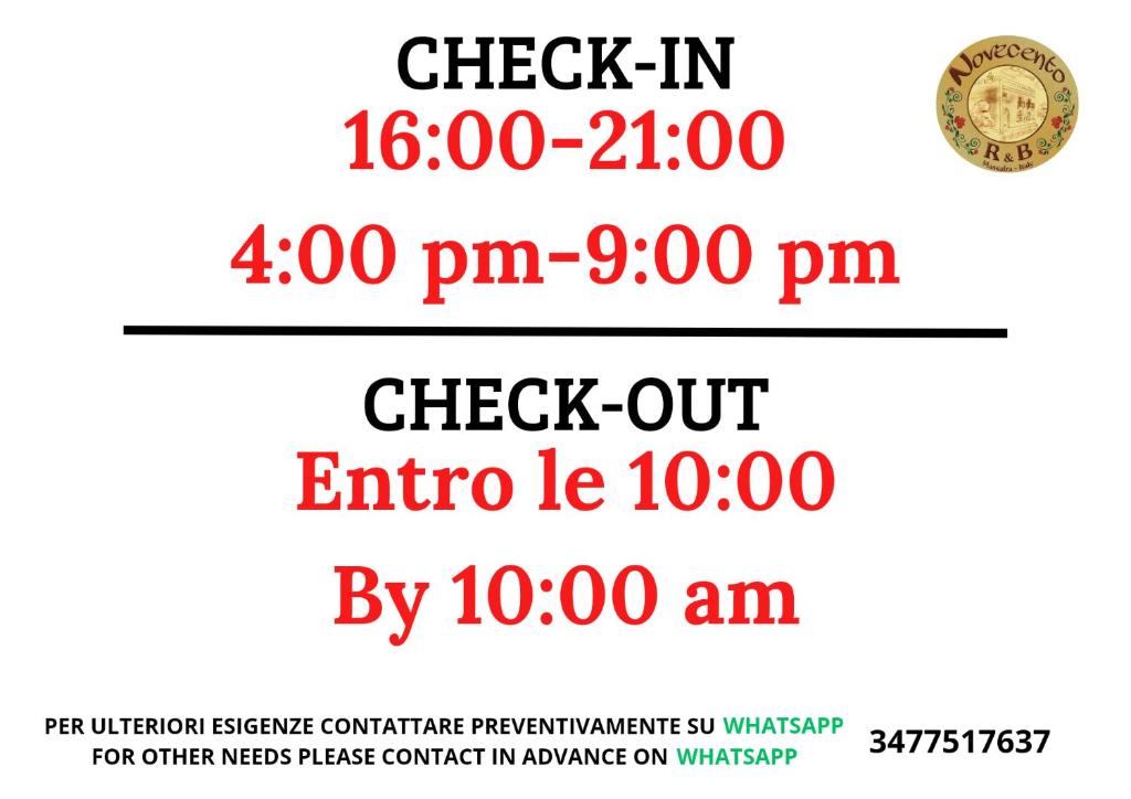 Novecento Room and Breakfast Puglia - Économie Double Pièce