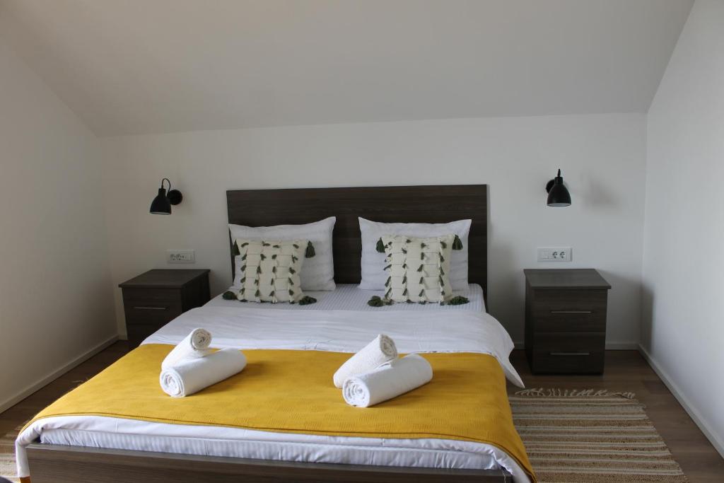 Postel nebo postele na pokoji v ubytování House Štefanac