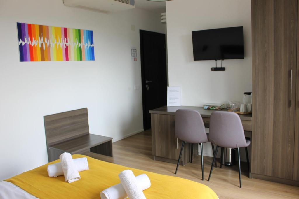 TV a/nebo společenská místnost v ubytování House Štefanac