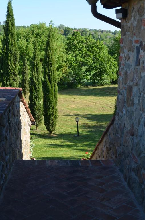 Zahrada ubytování Residence Lucignano