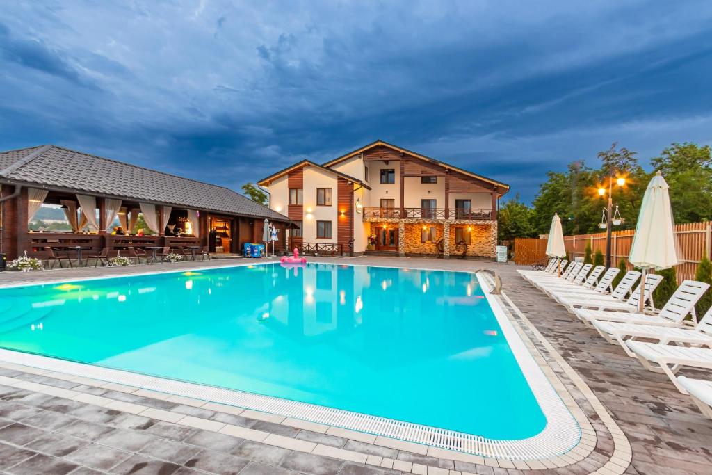 Bazén v ubytování Sofion hotel&resort nebo v jeho okolí