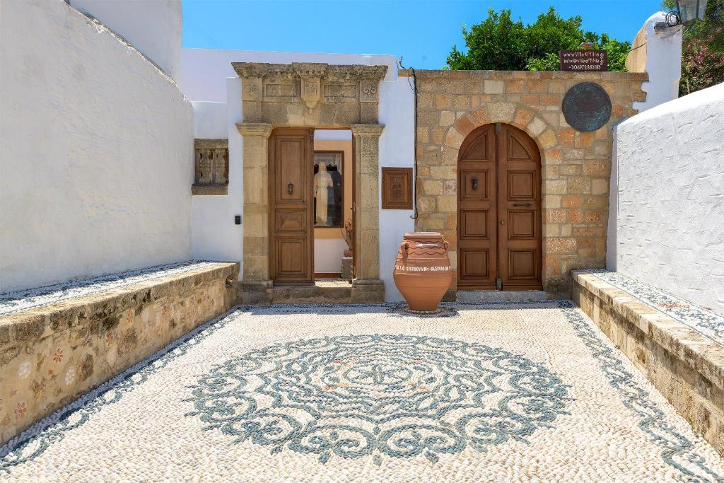 Fotografie z fotogalerie ubytování Villa Kleovoulini in Lindos v destinaci Líndos