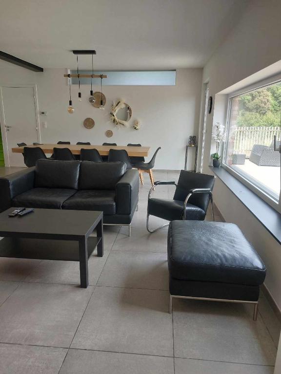Posezení v ubytování Gite Comme chez soi