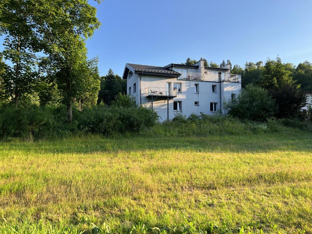 Budova, kde se apartmán nachází