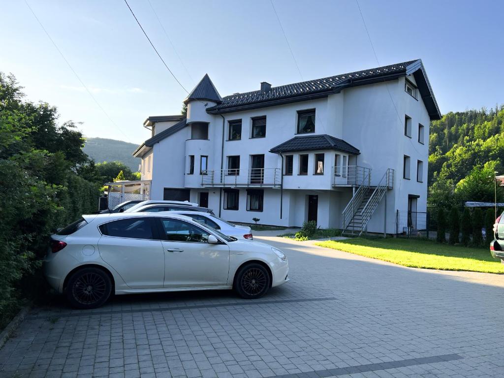 Budova, kde se apartmán nachází