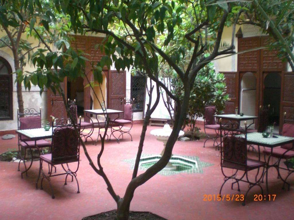 Restaurace v ubytování Riad Sidi Ayoub