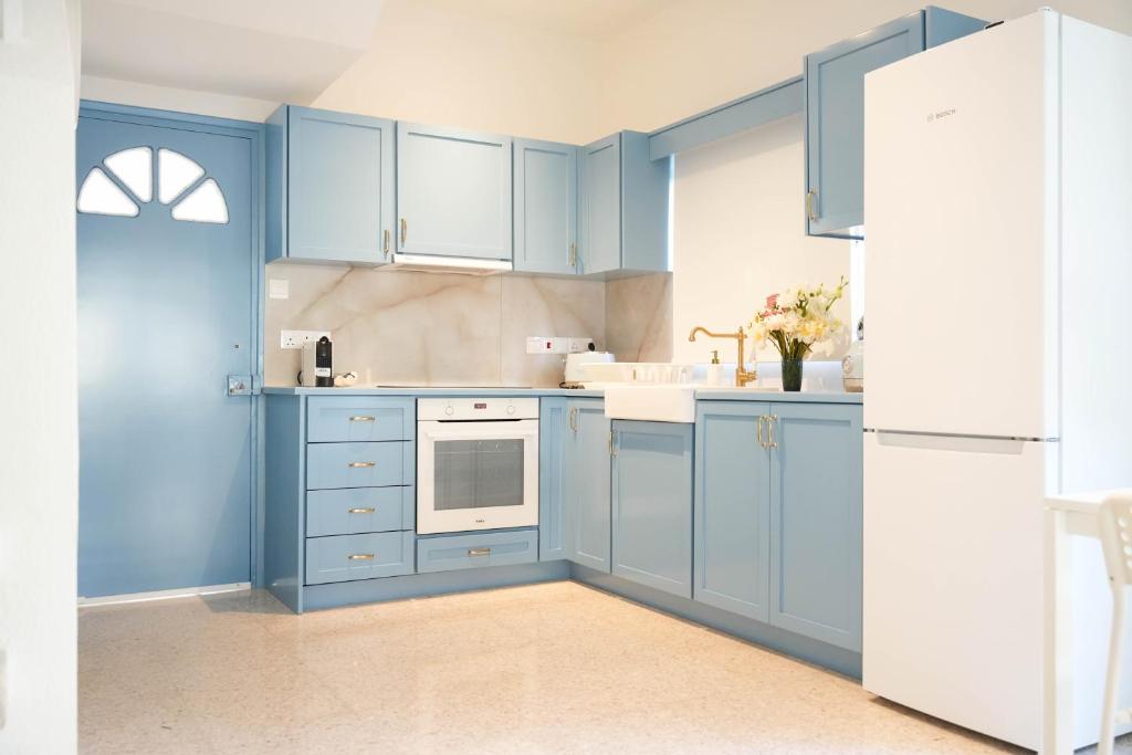 Kuchyň nebo kuchyňský kout v ubytování Ocean Blue House 17