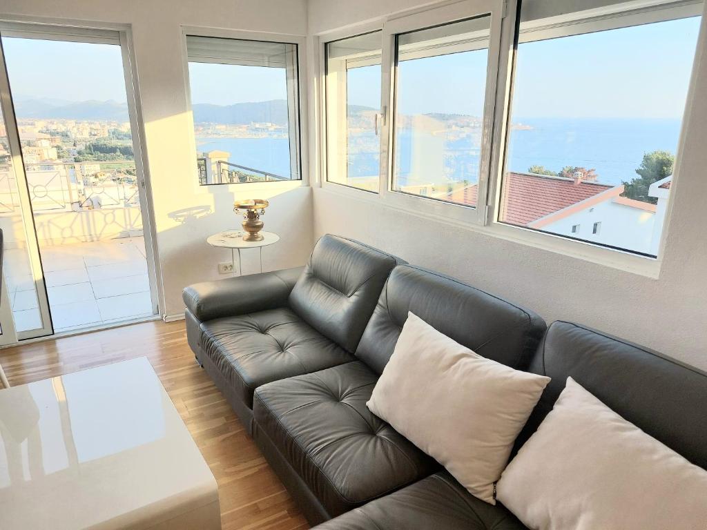 Posezení v ubytování Apartment Sea & Mountain