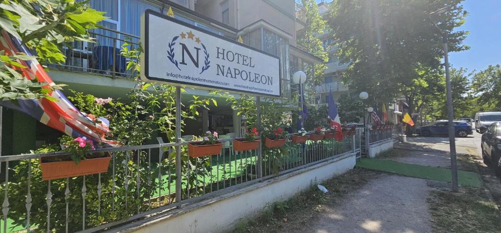 Zahrada ubytování Hotel Napoleon