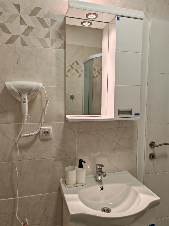 Koupelna v ubytování Apartman Holiday 1