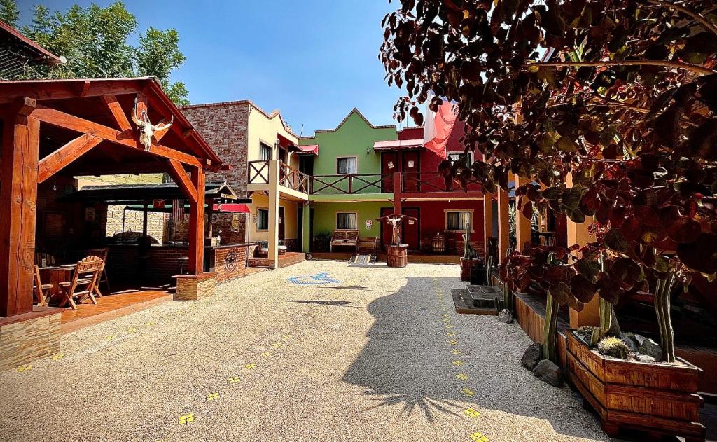 Budova, kde se hotel nachází