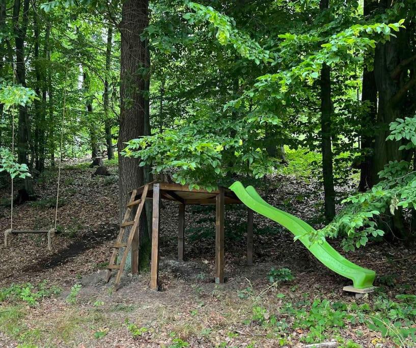 Zahrada ubytování Chata pod pindulou