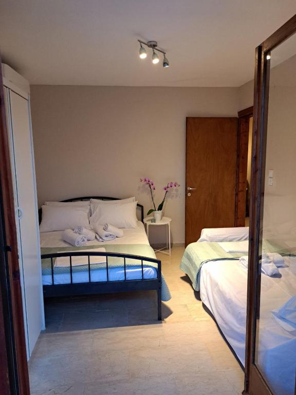 Postel nebo postele na pokoji v ubytování CASA Di TRE MARE