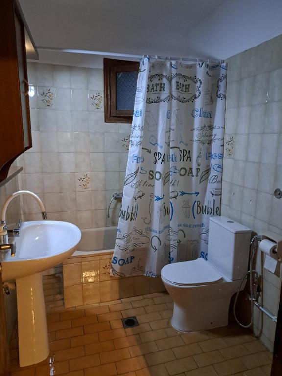 Koupelna v ubytování CASA Di TRE MARE