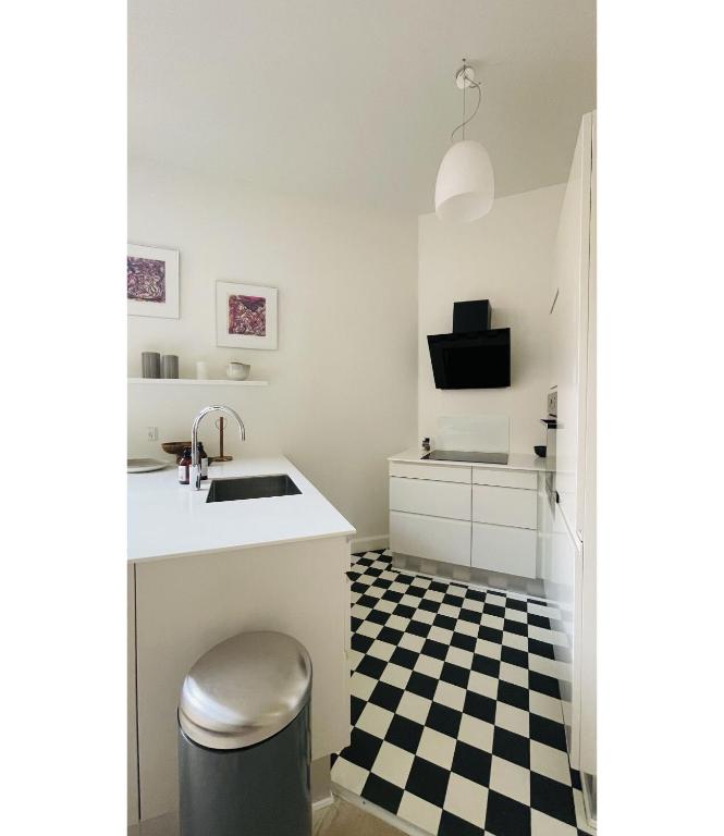 TV a/nebo společenská místnost v ubytování Best Stay Copenhagen Apartment 1550