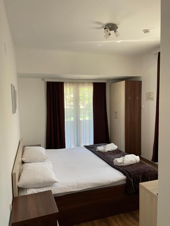 Postel nebo postele na pokoji v ubytování Motel & Restaurant Dar