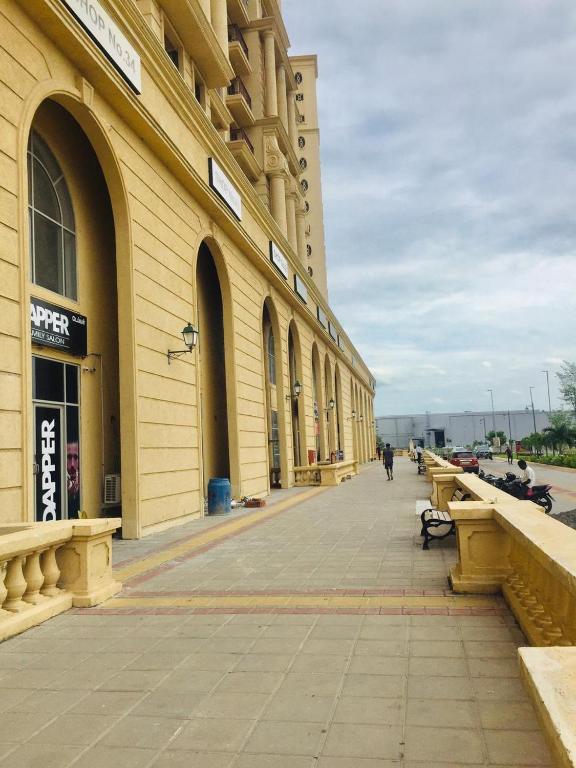 Budova, kde se apartmán nachází