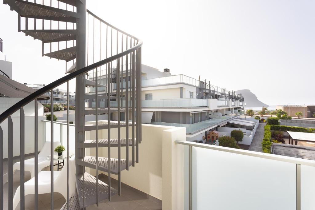 Balkón alebo terasa v ubytovaní Apartamentos Las Terrazas de Sotavento