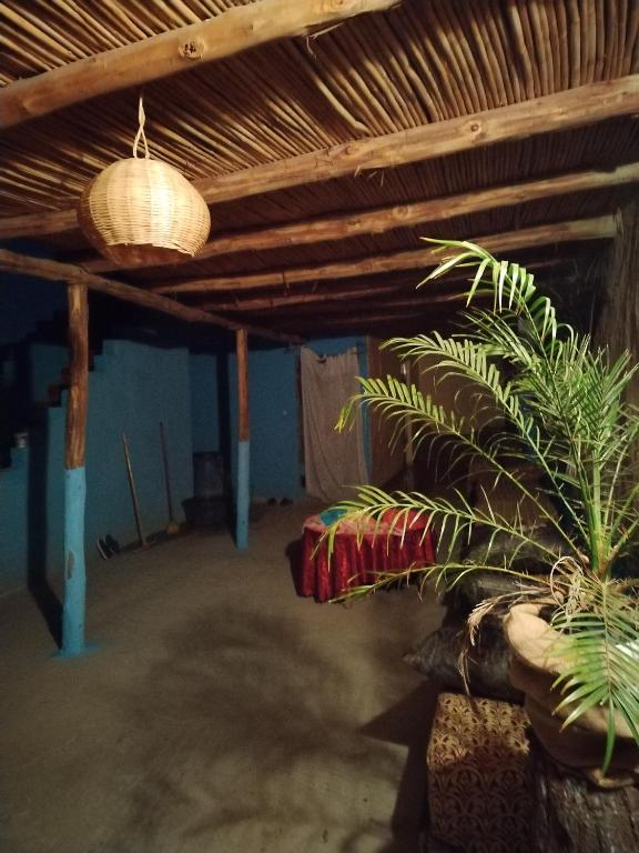 Posezení v ubytování auberge yeswal aoulad yaakoube
