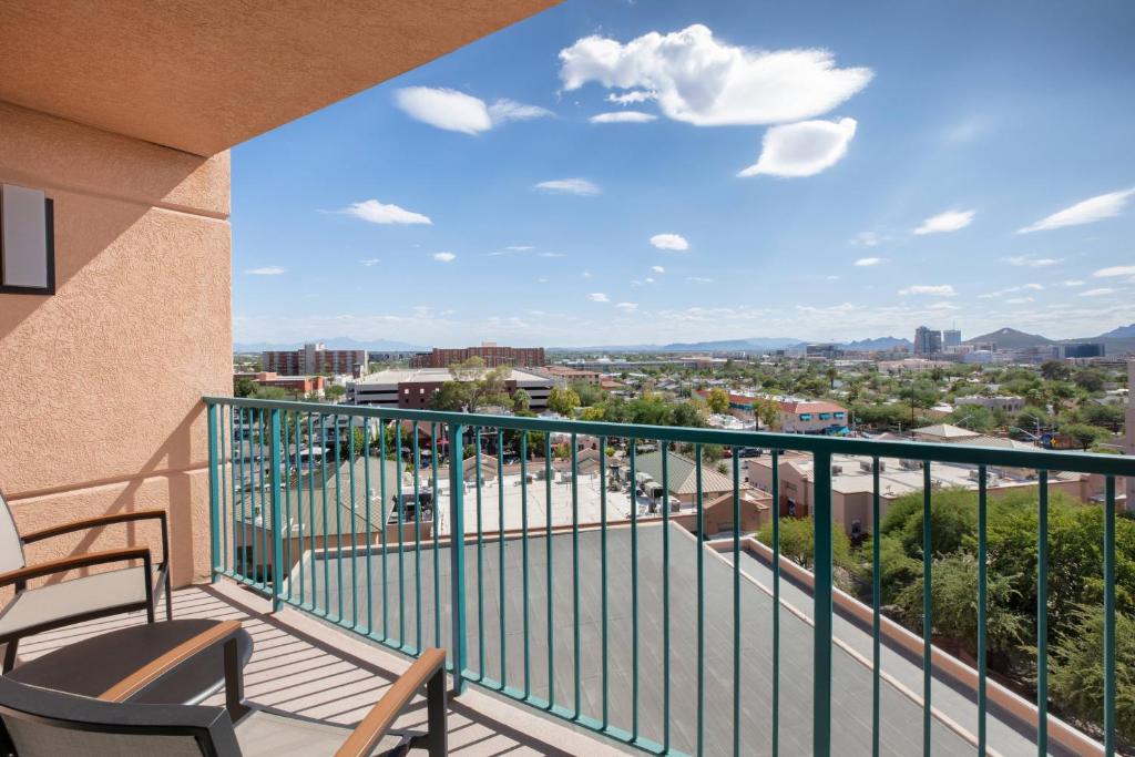Balkón nebo terasa v ubytování Tucson Marriott University Park